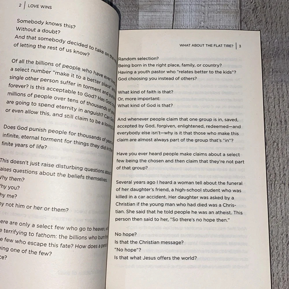 Love Wins by Rob Bell spiritual book - Picture 9 of 13